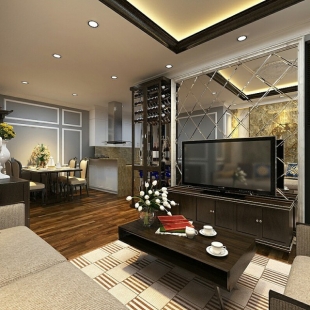 Nội thất căn hộ 68 m2- Greenstar 234 Phạm Văn Đồng-Hà Nội