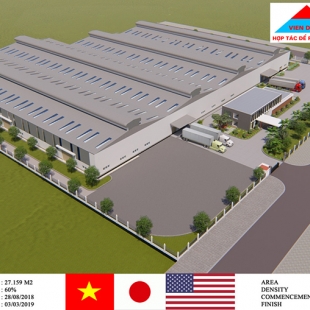 Dự án NHÀ MÁY SẢN XUẤT GỖ DÁN AFI TẠI KCN PHÚ HÀ- PHÚ THỌ