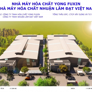 Dự án NHÀ MÁY HÓA CHẤT NHUẬN LÂM ĐẠT, NHÀ MÁY HÓA CHẤT YONGFUXIN
