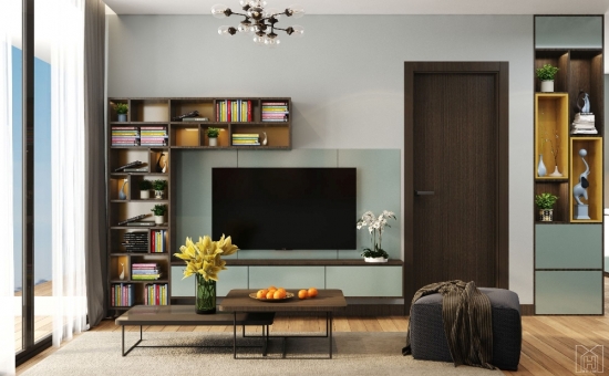 Nội thất căn hộ chung cư Trung Hòa