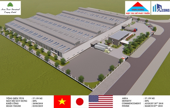 Dự án NHÀ MÁY SẢN XUẤT GỖ DÁN AFI TẠI KCN PHÚ HÀ- PHÚ THỌ