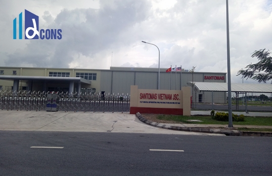Dự án NHÀ MÁY SANTOMAS TẠI VSIP BẮC NINH
