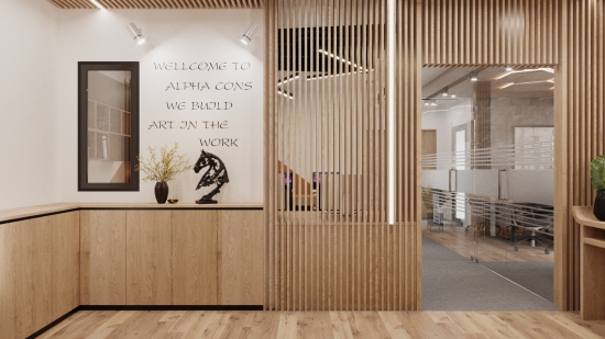 Văn phòng công ty Cổ phần xây dựng và tư vấn Alpha