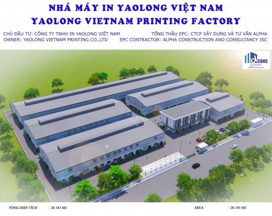 Dự án NHÀ MÁY IN YAOLONG VIỆT NAM